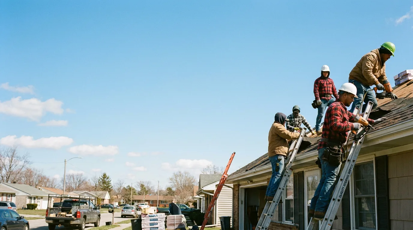 Roofing in Eau Claire, MI near me